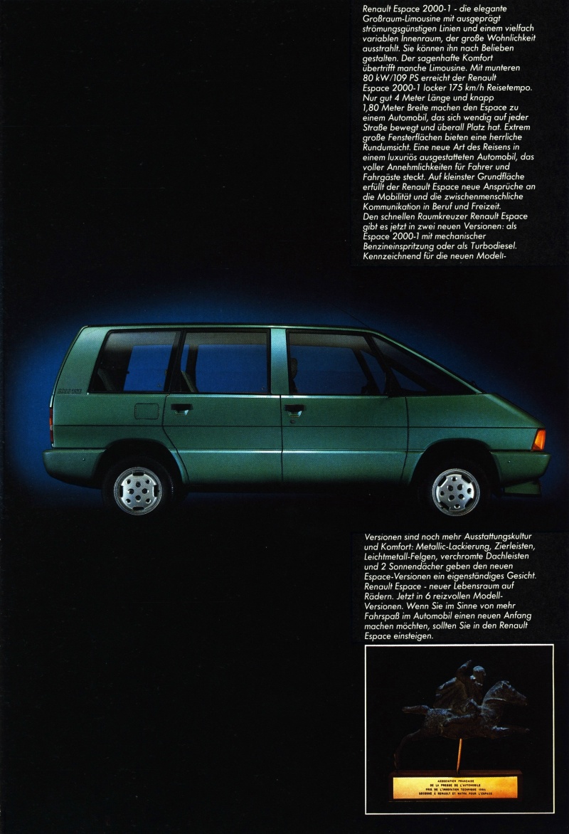 Renault Espace Ia 1985 Modell 1986 04