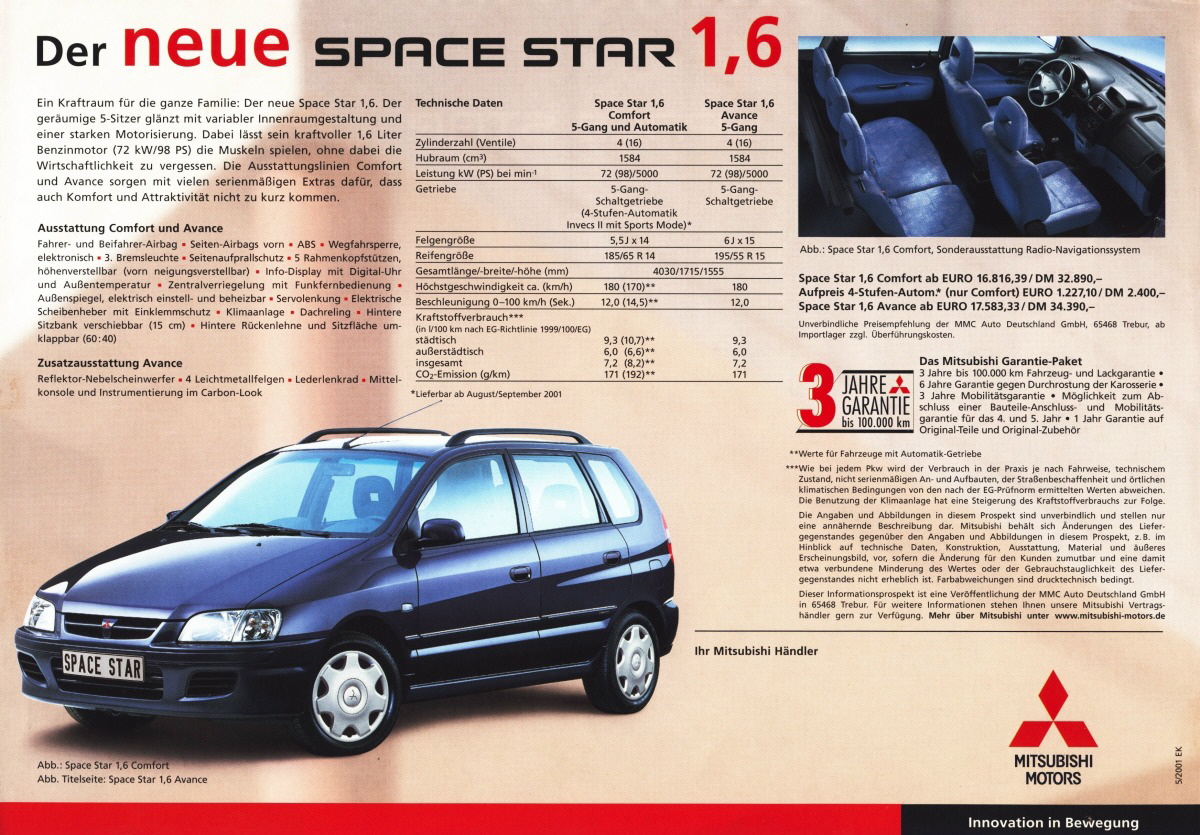 Mitsubishi - Space Star 05-2001 02