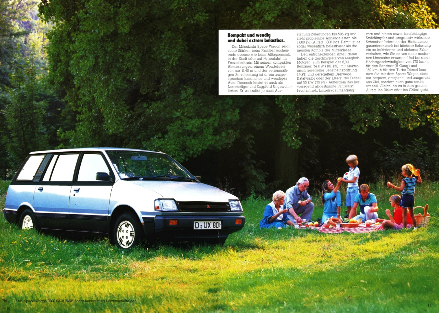 Mitsubishi Space Wagon 1988 09-1988 10 11