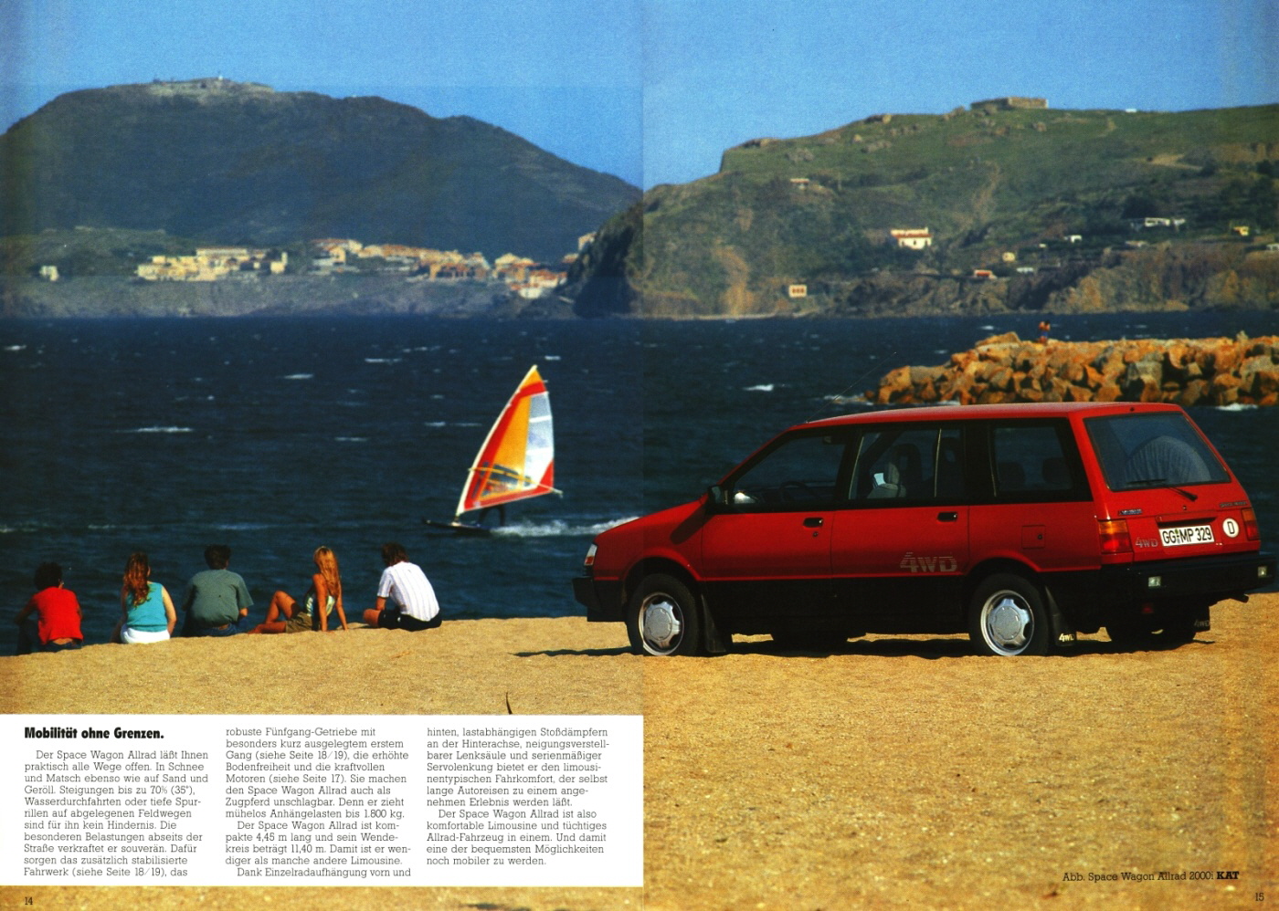 Mitsubishi Space Wagon 1988 09-1988 14 15