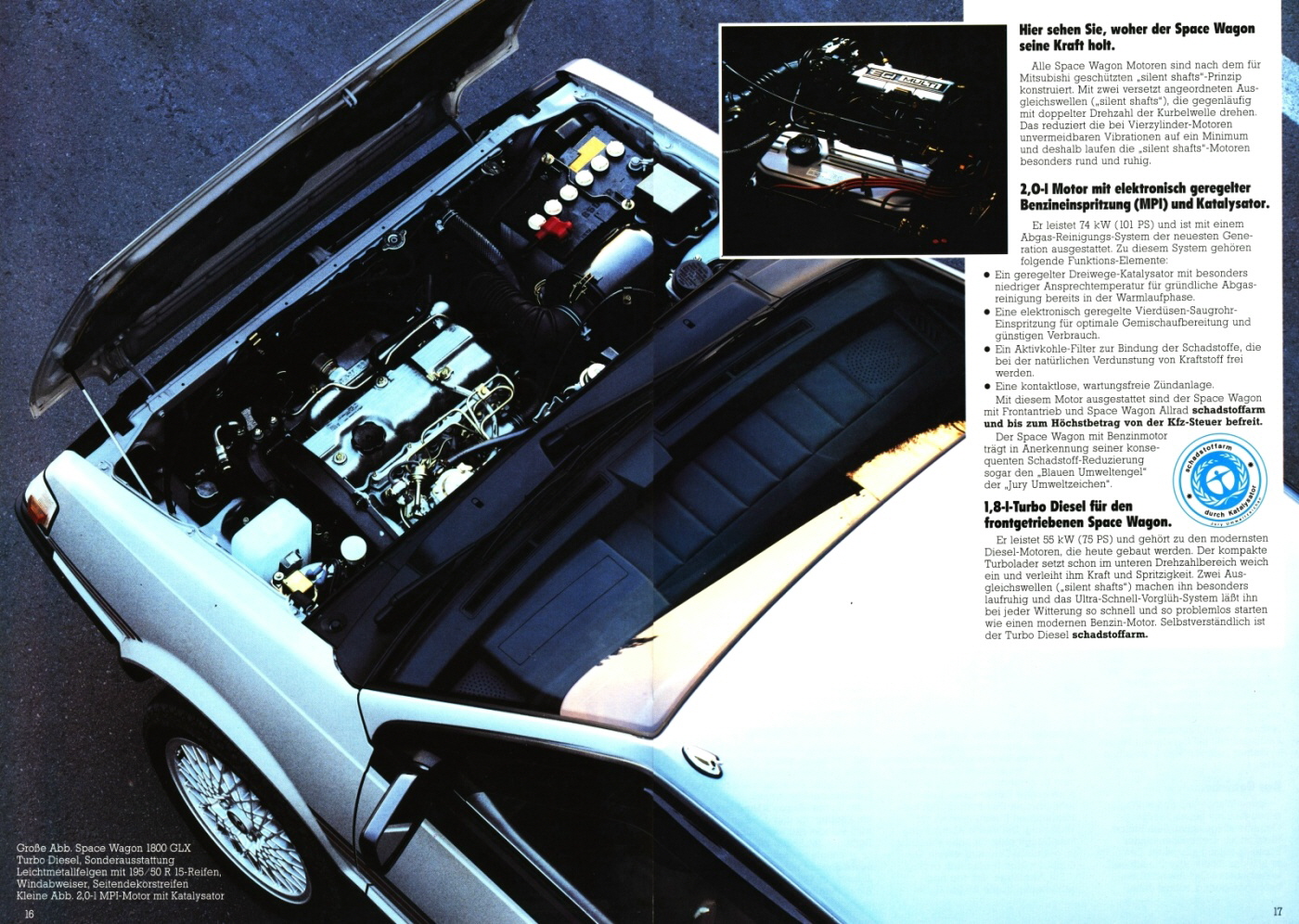 Mitsubishi Space Wagon 1988 09-1988 16 17