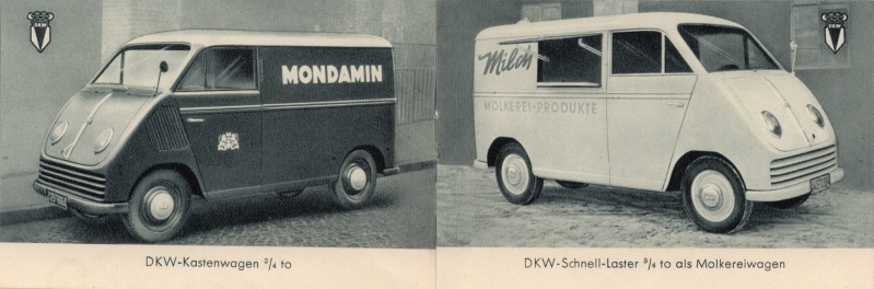 REWE SAMMLEREDITION &IM Wandel Der Zeit" DKW Schnell-Laster Hellgrün 1